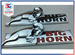 Tem nhựa ABS mạ crom Big Horn