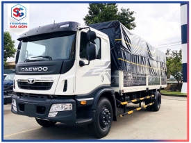 Xe tải Daewoo 9 tấn HC8AA dài 8.6m thùng mui bạt